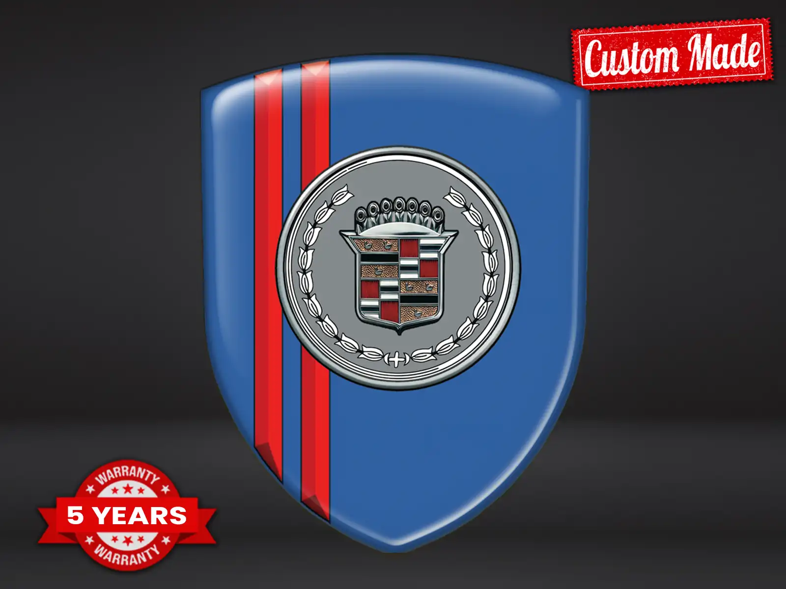 Cadillac Domed Badges Performance Max Stilvoll Langlebig Pro